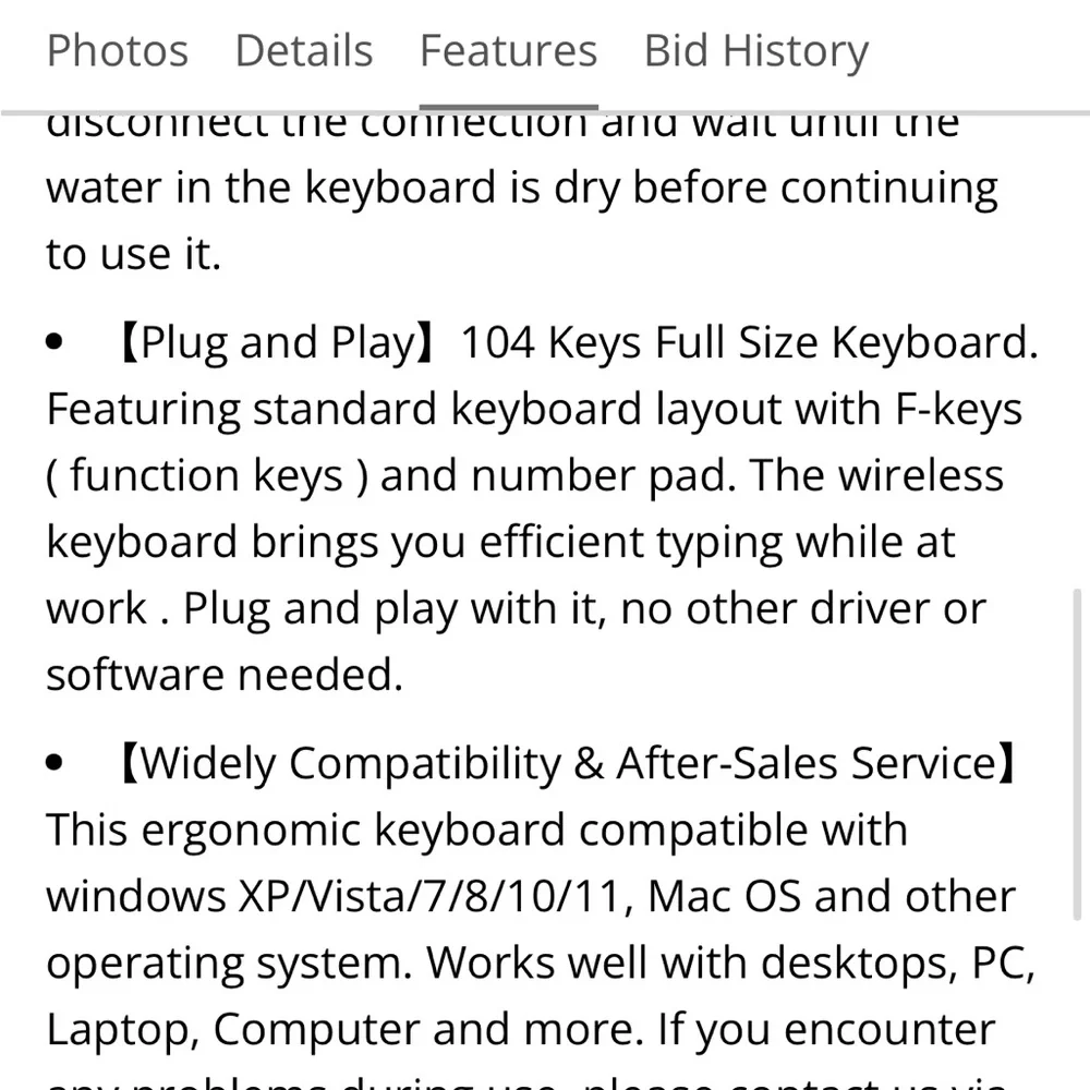 Wireless Black Keyboard and Mouse Combo